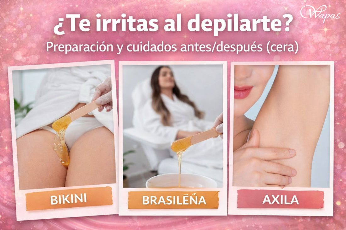 ¿Te irritas al depilarte? Preparación y cuidados antes/después (cera)