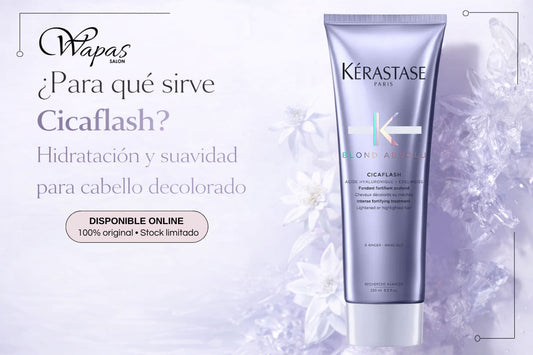 ¿Para qué sirve Cicaflash? Hidratación y suavidad para cabello decolorado
