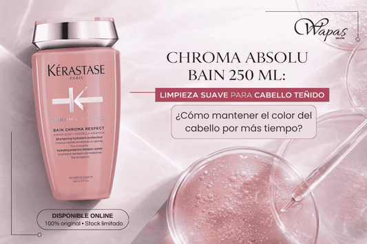Cómo mantener el color del cabello por más tiempo con Chroma Absolu Bain