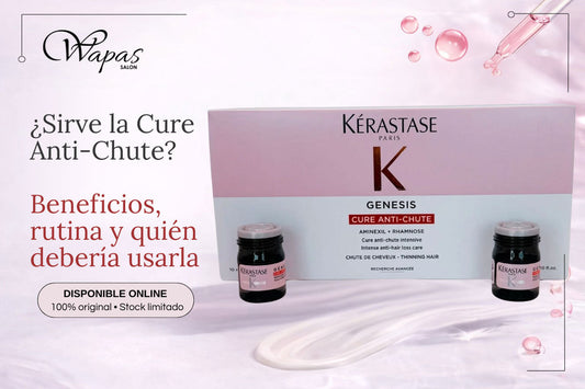 ¿Sirve la Cure Anti-Chute? Beneficios, rutina y quién debería usarla