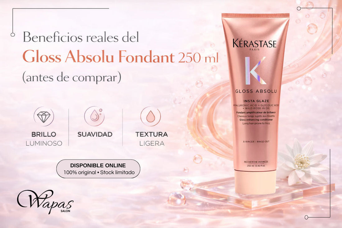 Beneficios reales del Gloss Absolu Fondant 250 ml (antes de comprar)
