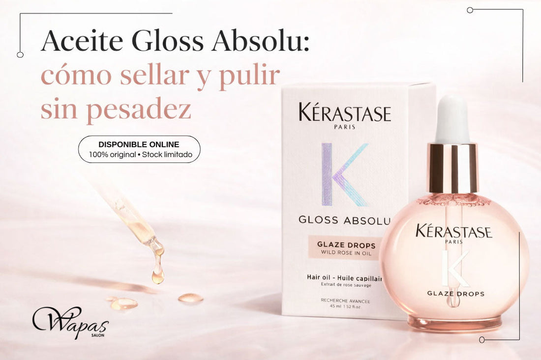 Aceite Gloss Absolu: cómo sellar y pulir sin pesadez