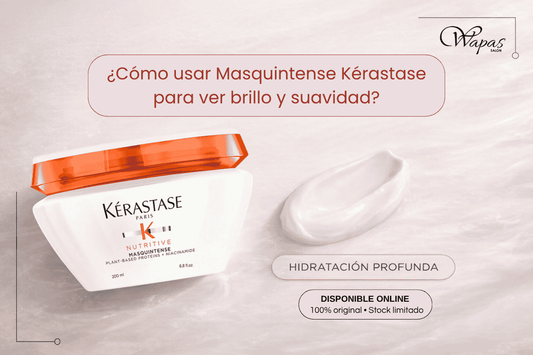 Cómo usar Masquintense Kérastase para ver brillo y suavidad (sin exceso de producto)