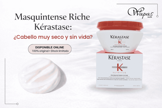 ¿Cabello muy seco y sin vida? Masquintense Riche puede transformarlo