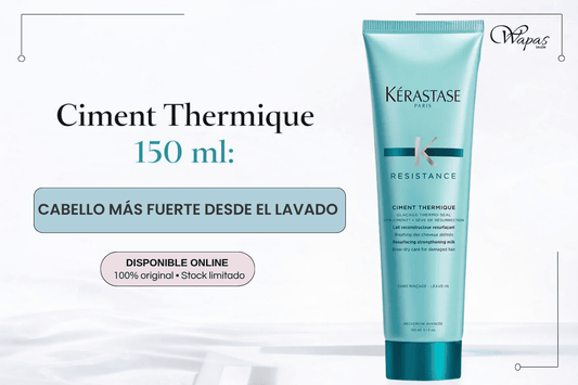 Cabello más fuerte desde el lavado con Ciment Thermique 150 ml