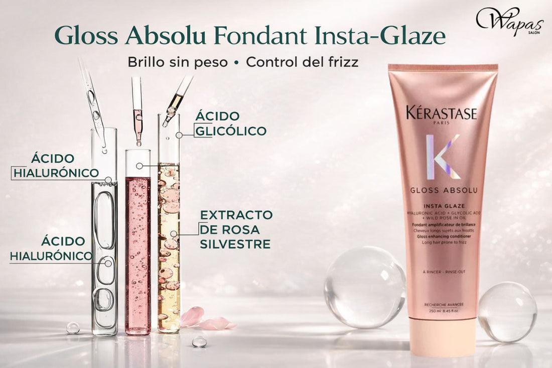 Acondicionador Gloss Absolu: brillo sin peso y control del frizz