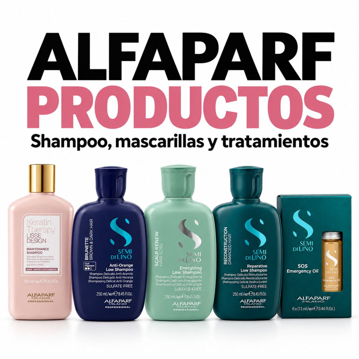 Alfaparf Milano Professional – Shampoos y Tratamientos