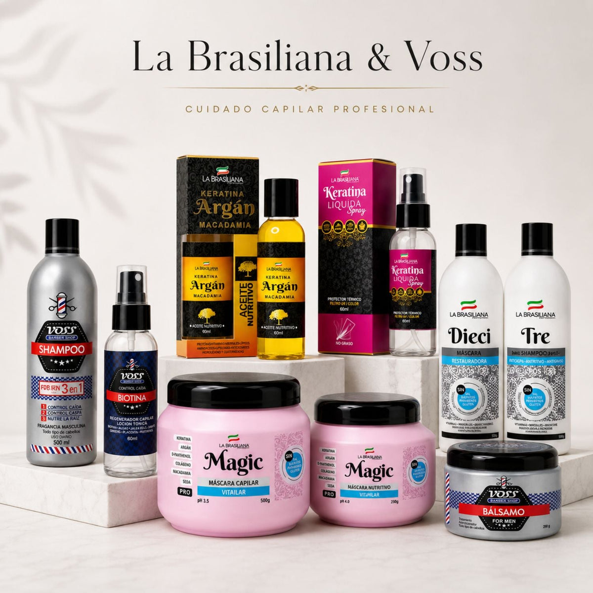 La Brasiliana y Voss Barber Shop