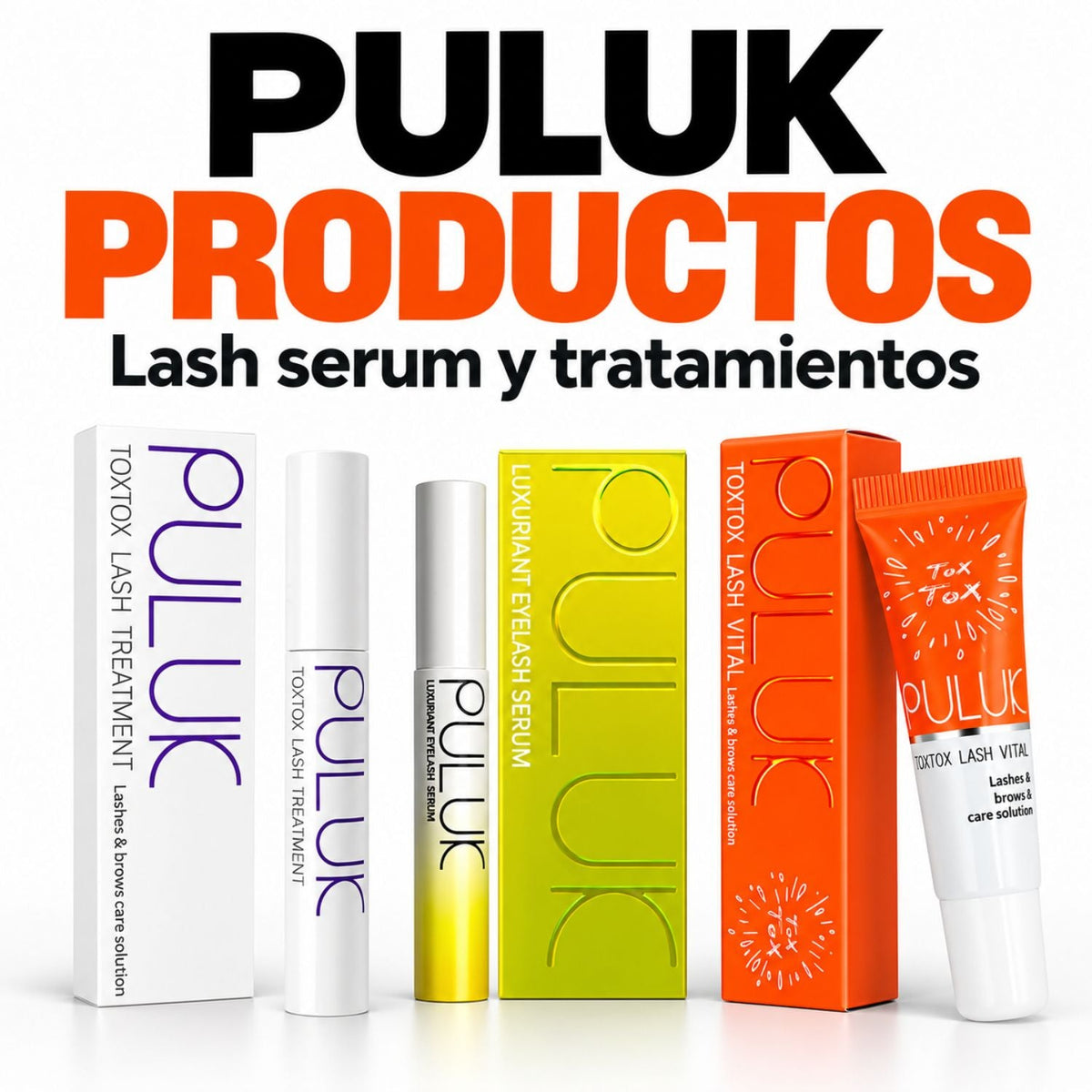 Puluk – Sérums y Tratamientos para Pestañas y Cejas