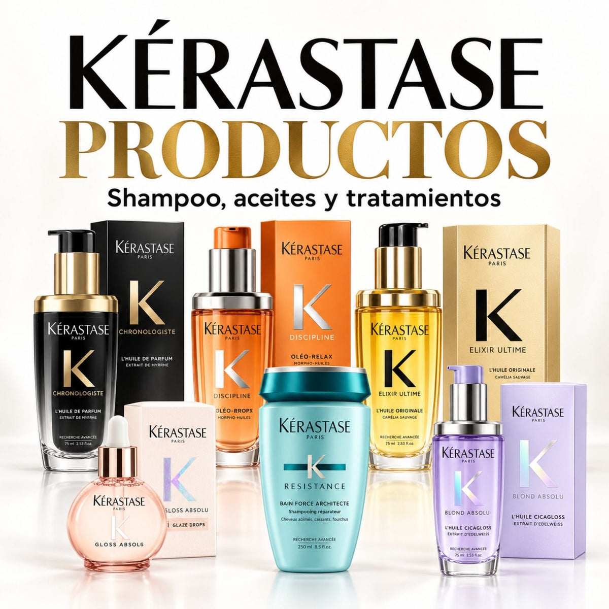 Kérastase Perú – Shampoos, Aceites y Tratamientos
