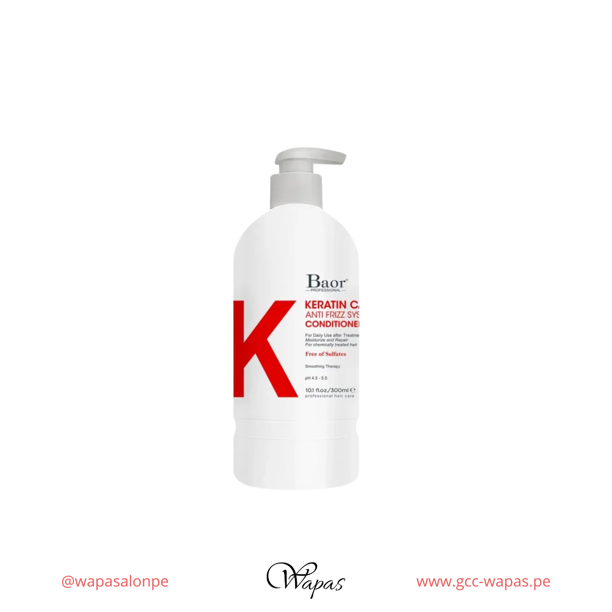 BAOR Acondicionador Keratin Care 300 ml - vista producto