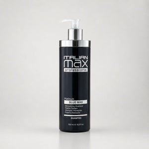 Italian Max Blue Max Shampoo Matizador 500 ml para cabello rubio