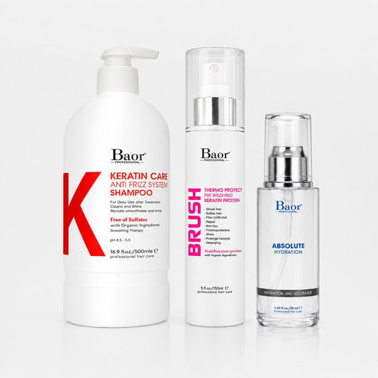Pack Keratin Anti-Frizz Pro BAOR
