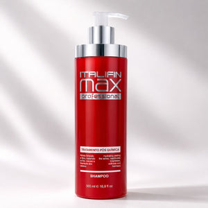 Italian Max Post Química Shampoo 500 ml para cabello tratado