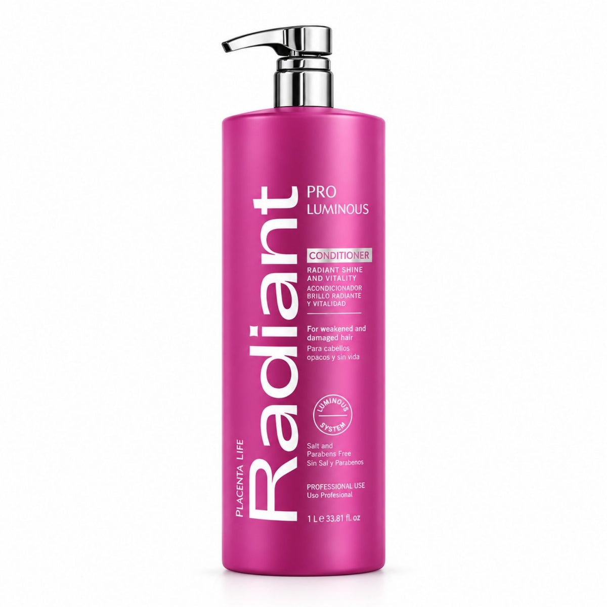 Acondicionador Keratin Pro Luminous 1 L – Radiant Professional