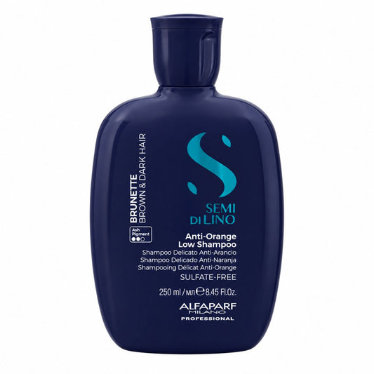 Alfaparf Semi di Lino Brunette Anti-Orange Low Shampoo 250 ml