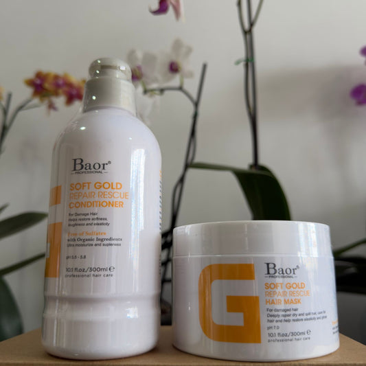 Pack Soft Gold = Acondicionador + Mascarilla – BAOR