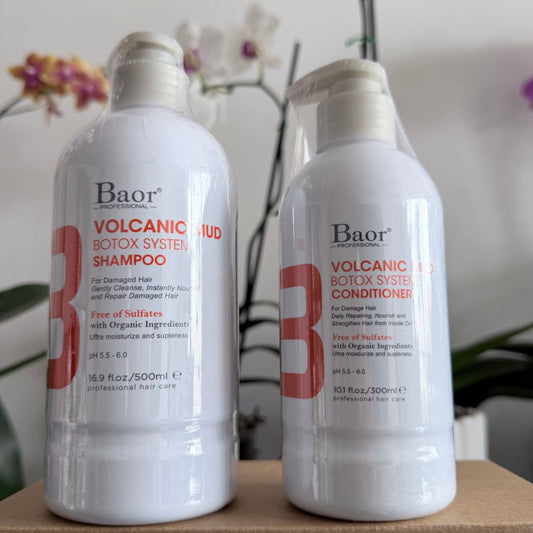 Pack Volcanic Mud = Shampoo + Acondicionador – BAOR