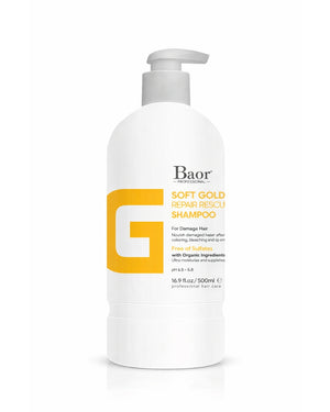 Pack Brillo Soft Gold BAOR - imagen principal de BAOR Shampoo Soft Gold 500 ml