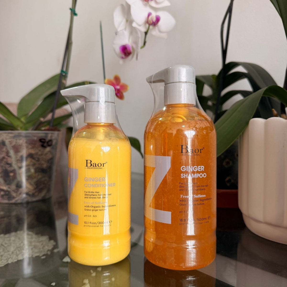 Pack Ginger = Shampoo + Acondicionador – Anticaída – BAOR