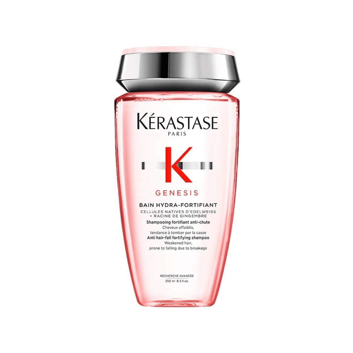 Kérastase Genesis Bain Hydra-Fortifiant Shampoo anticaída por quiebre cabello fino 250 ml