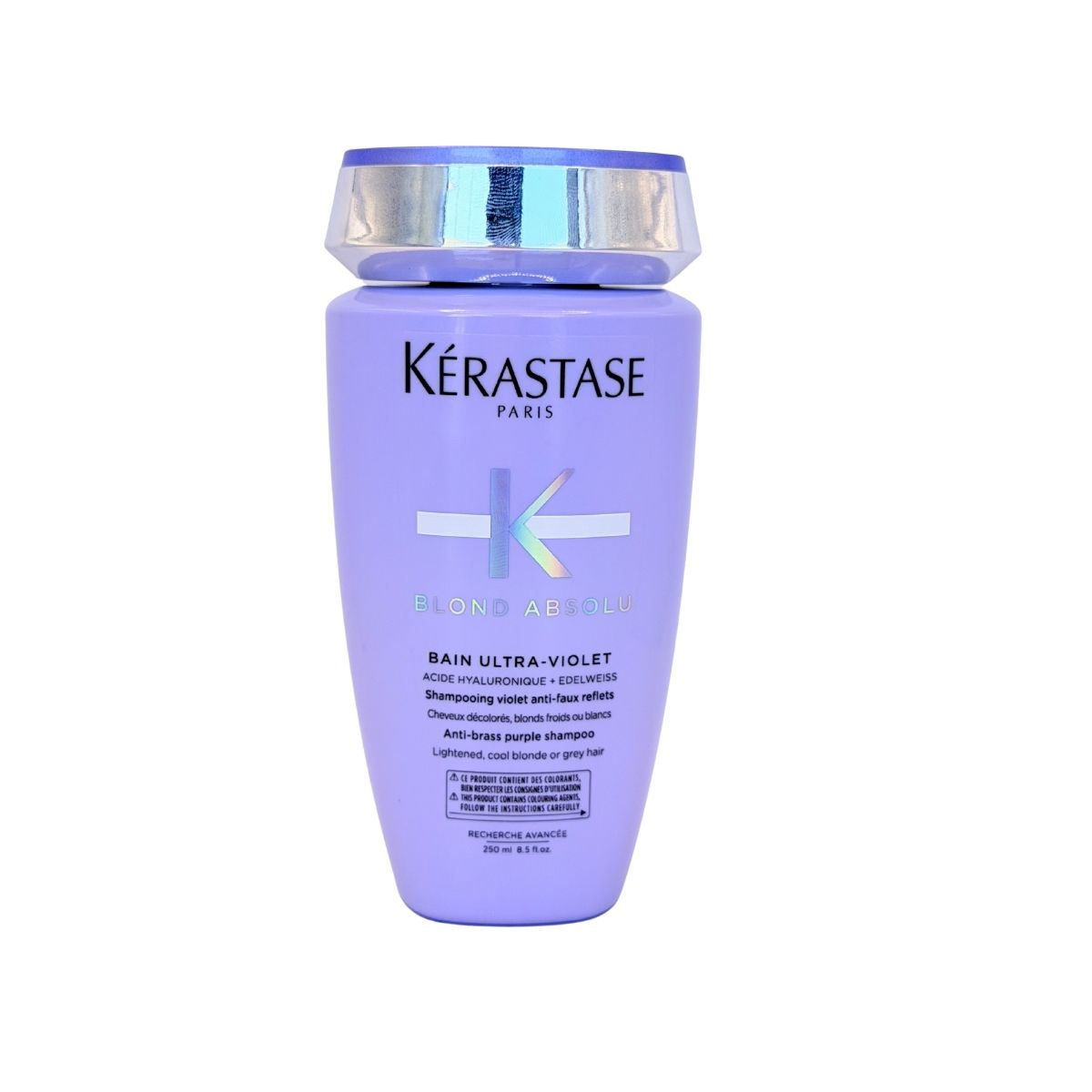 Kérastase Blond Absolu Bain Ultra-Violet Shampoo matizador violeta rubios y grises 250 ml