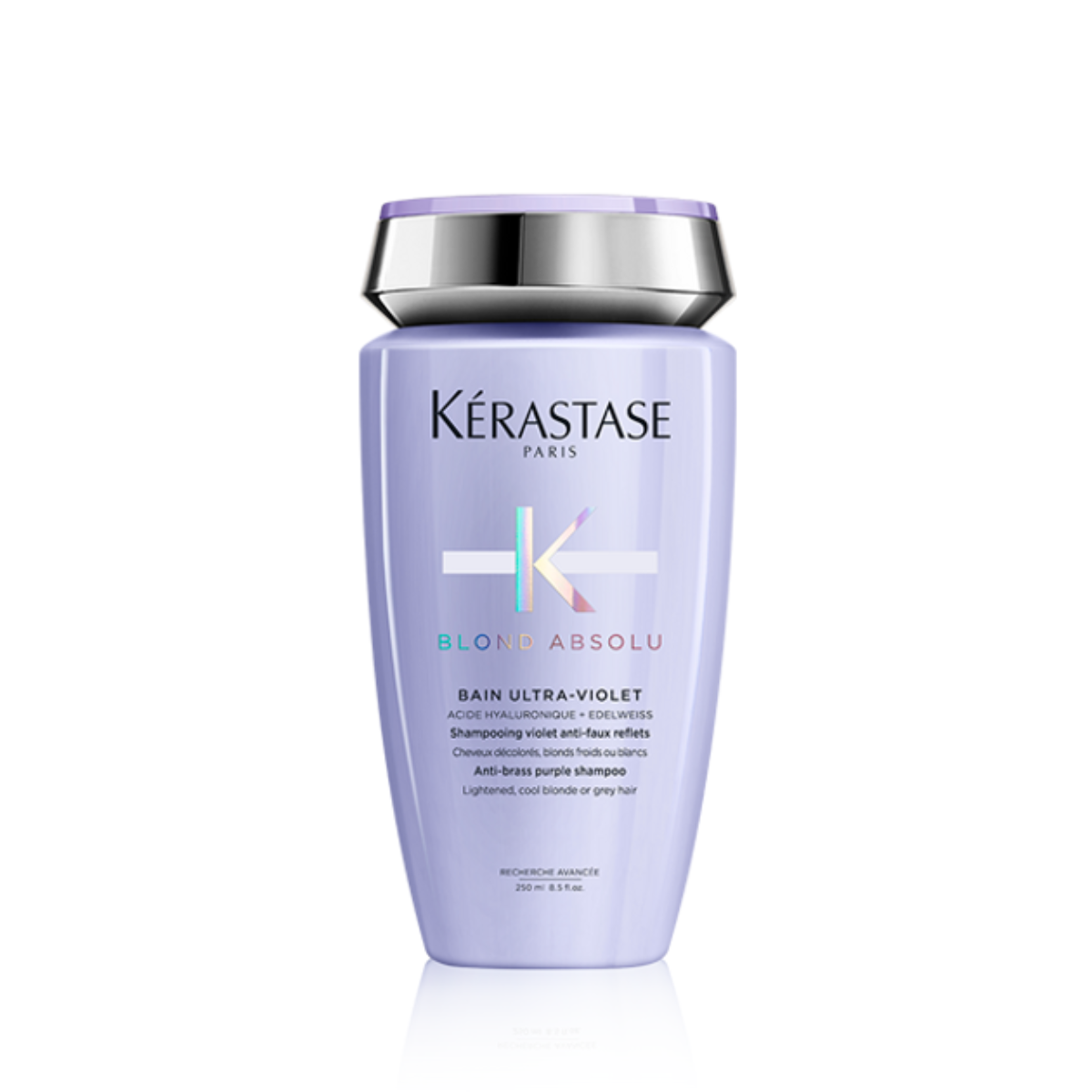 Kérastase Blond Absolu Bain Ultra-Violet Shampoo matizador violeta rubios y grises 250 ml