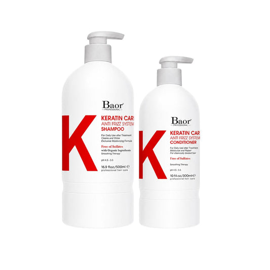 Pack Keratin Care = Shampoo + Acondicionador – BAOR