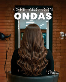 Cepillado con ondas en San Isidro - peinado profesional en Wapas - imagen 2