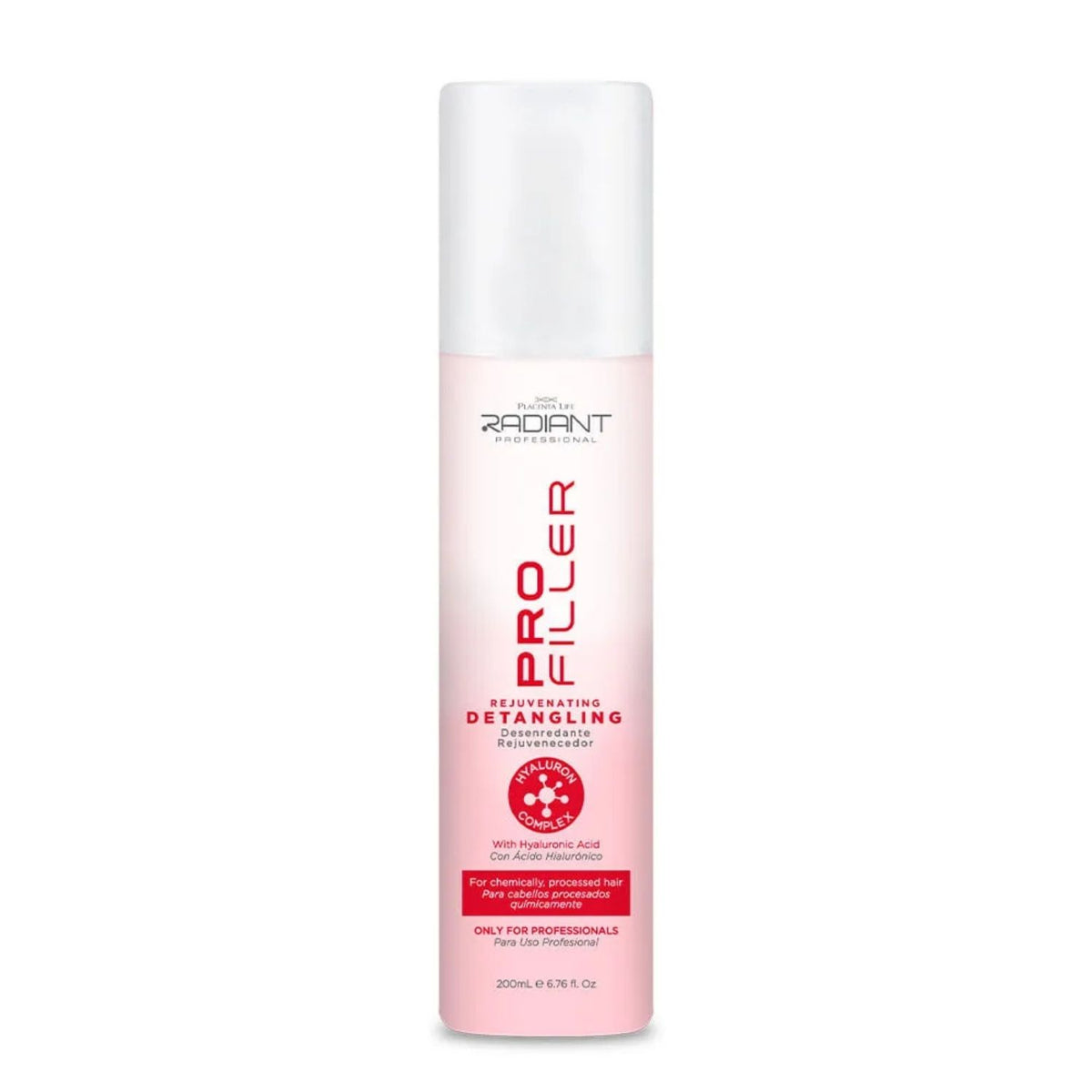 Desenredante Bifásico Pro Filler 200 ml – Radiant Professional