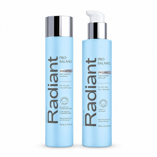 Dúo Pro Balance Shampoo + Peeling – Radiant Professional