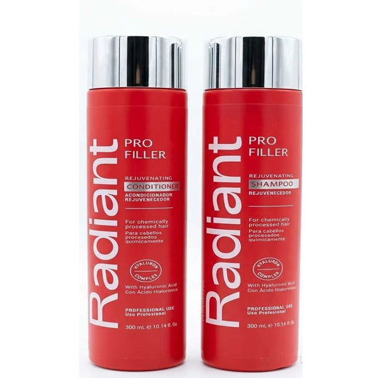 Dúo Pro Filler Shampoo + Acondicionador – Radiant Professional
