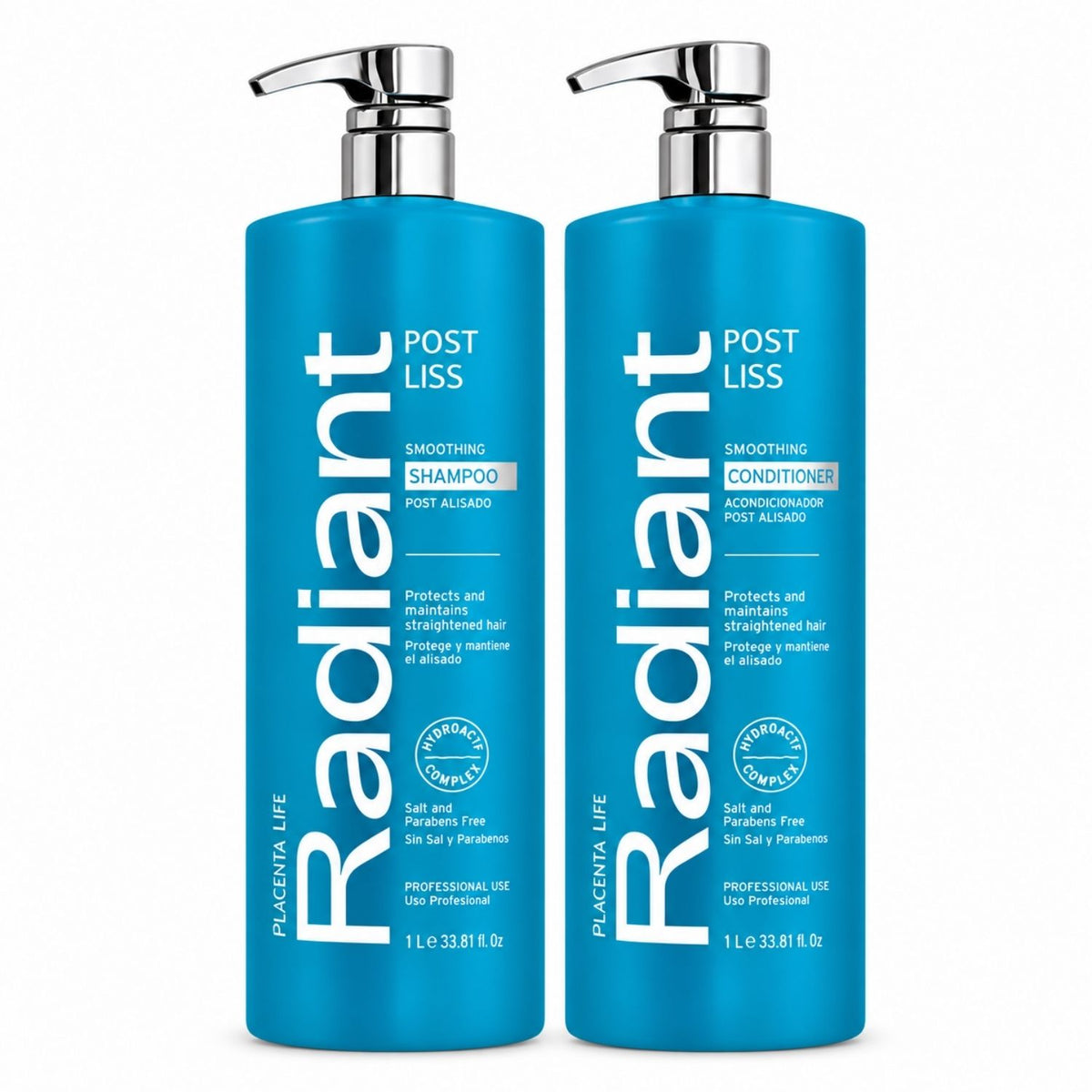 Dúo Profesional Post Liss 1 L – Radiant Professional
