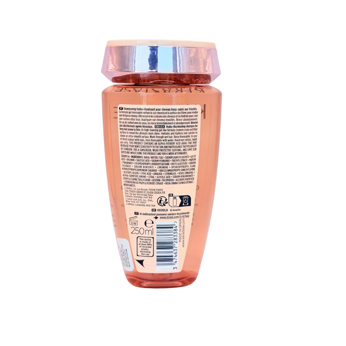 Kérastase Gloss Absolu Bain Hydra-Glaze Shampoo brillo y antifrizz 250 ml