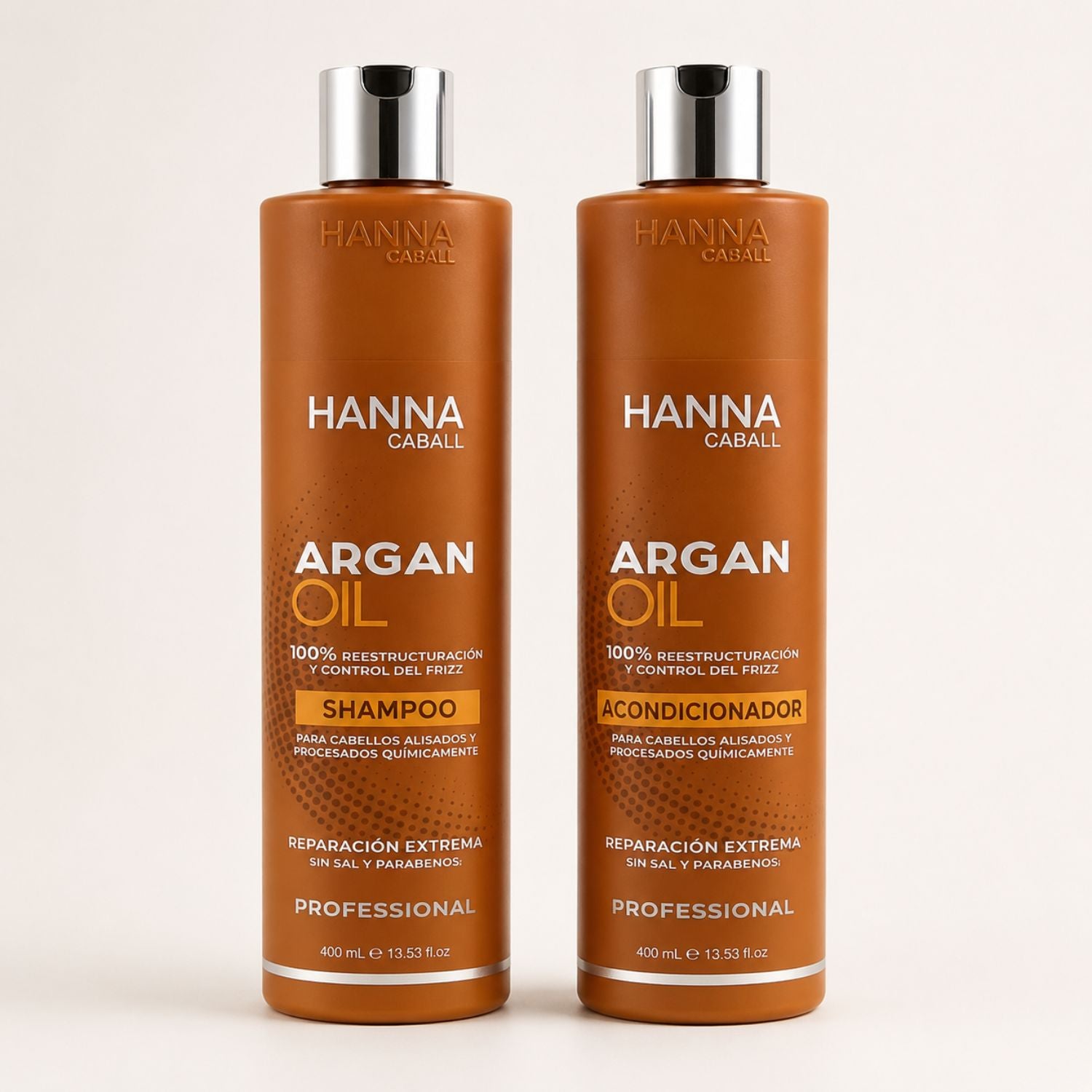 Hanna Caball Argan Oil Shampoo + Acondicionador 400 ml