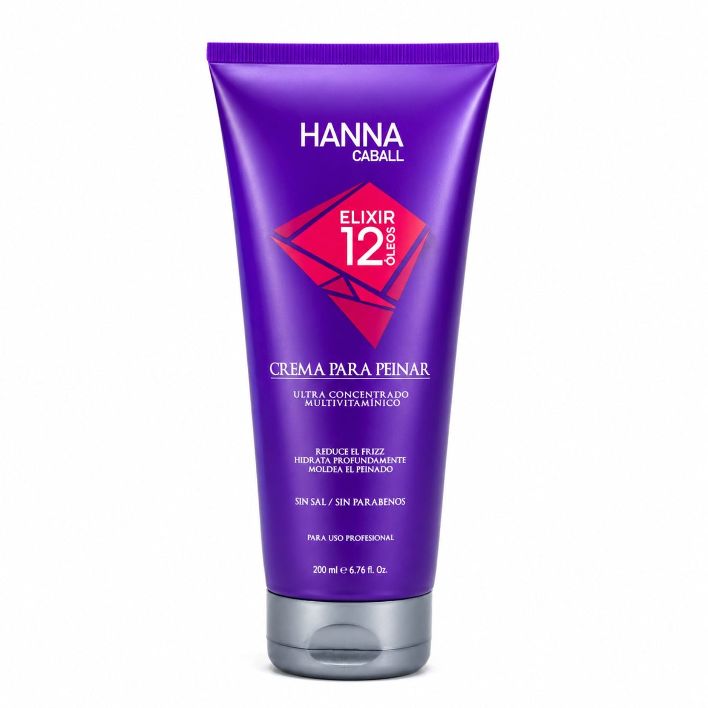 Hanna Caball Crema Para Peinar Elixir 12 Óleos | Control Frizz