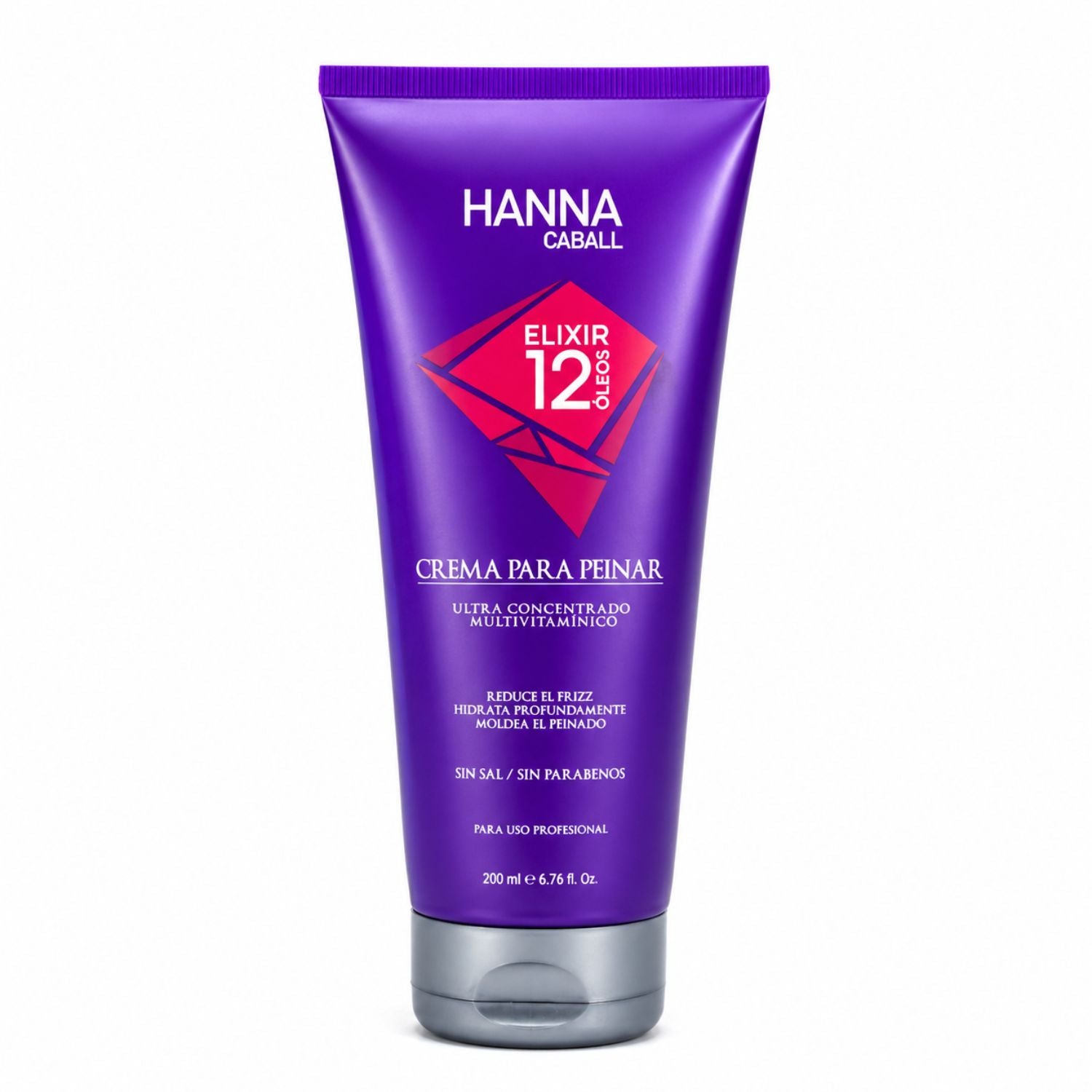 Hanna Caball Crema Para Peinar Elixir 12 Óleos | Control Frizz