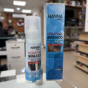 Bifásico Reparador Keratina 95 ml Hanna Caball