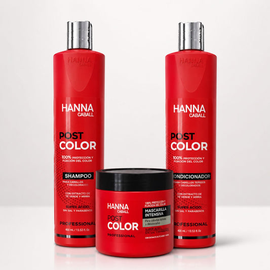 Hanna Caball Pack Post Color 400 ml para cabello teñido