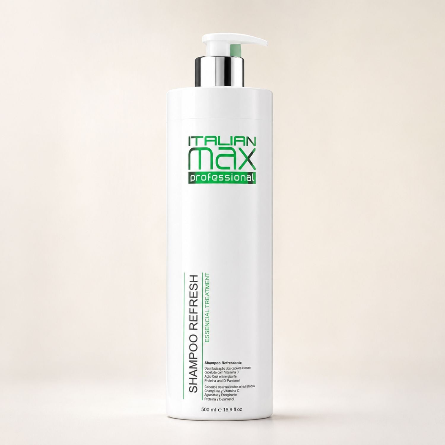 Kit Italian Max Refresh Shampoo, Acondicionador y Tónico