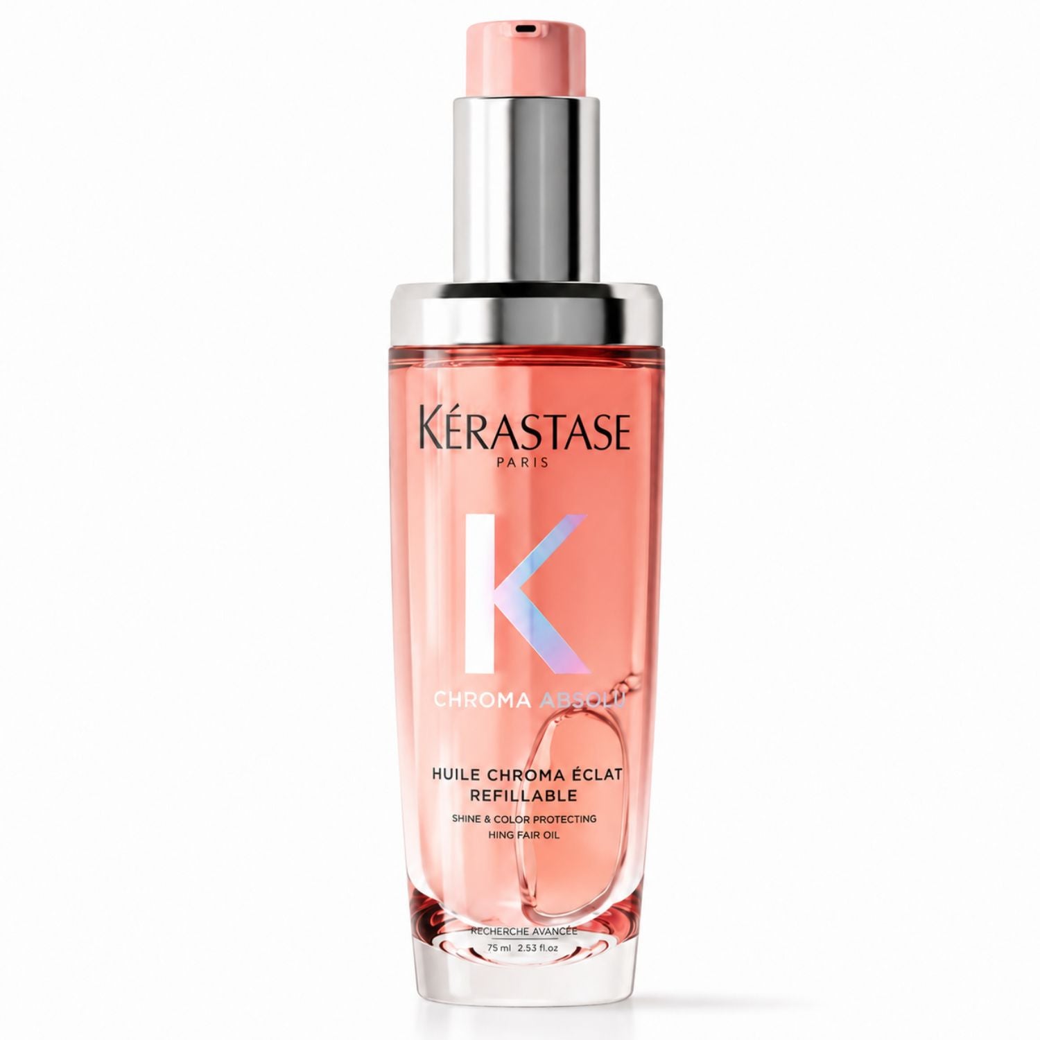 Pack Kérastase Chroma Oil Línea Completa - Kérastase Chroma Absolu L'Huile Chroma Éclat 75 ml