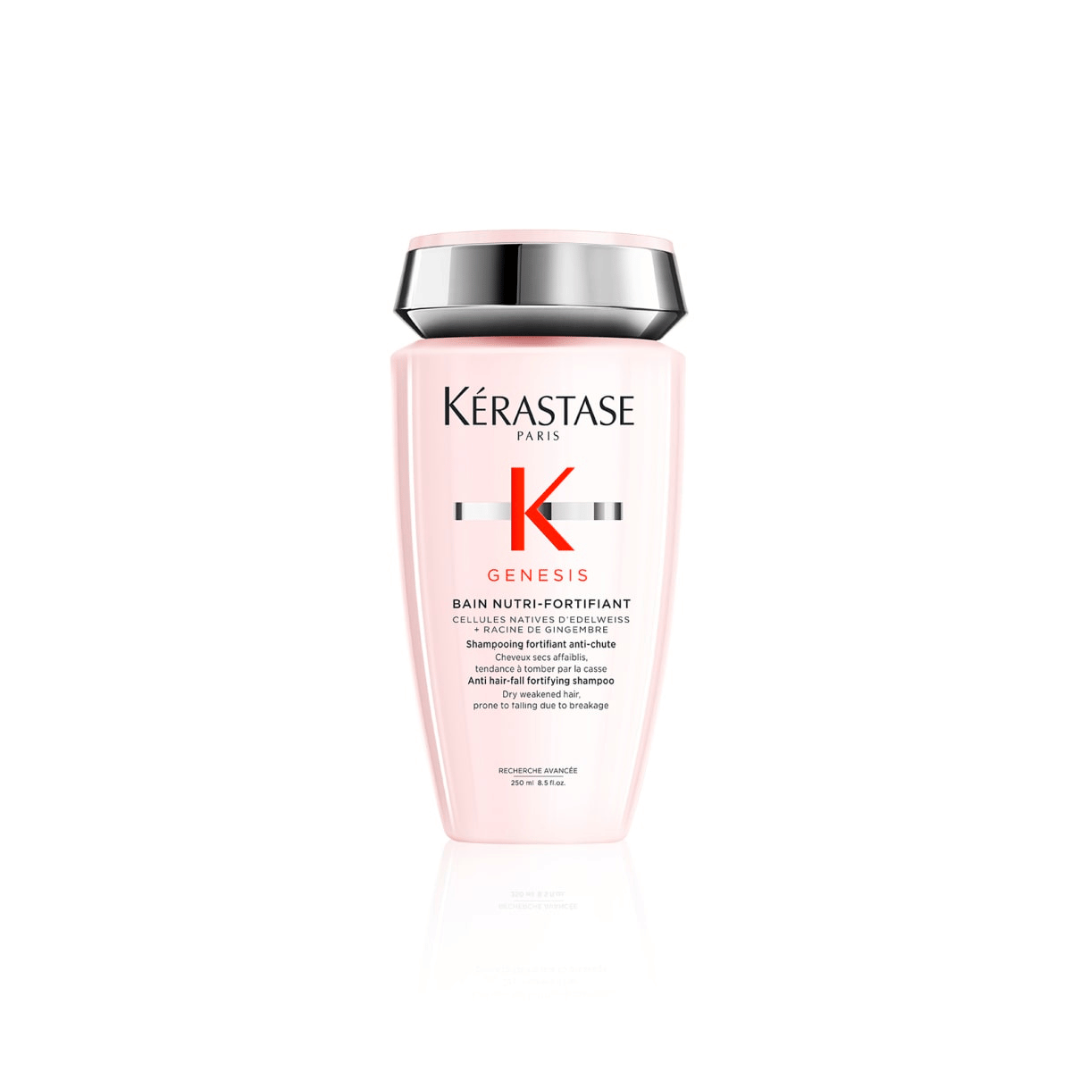 Kérastase Genesis Bain Nutri-Fortifiant Shampoo anticaída por quiebre cabello seco 250 ml