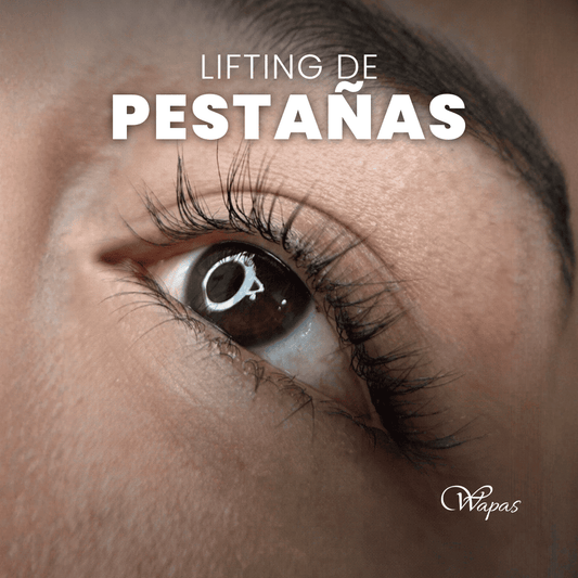 Lifting de pestañas con resultado natural y curvatura definida en salón de belleza Wapas en San Isidro, Lima