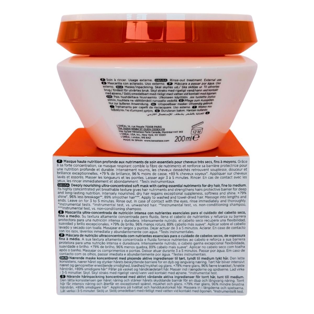 Pack Kérastase Nutritive Línea Completa - Kérastase Nutritive Masquintense Riche 200 ml