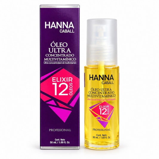 Óleo Ultra Concentrado Elixir 12 Óleos Hanna Caball de 50 ml.