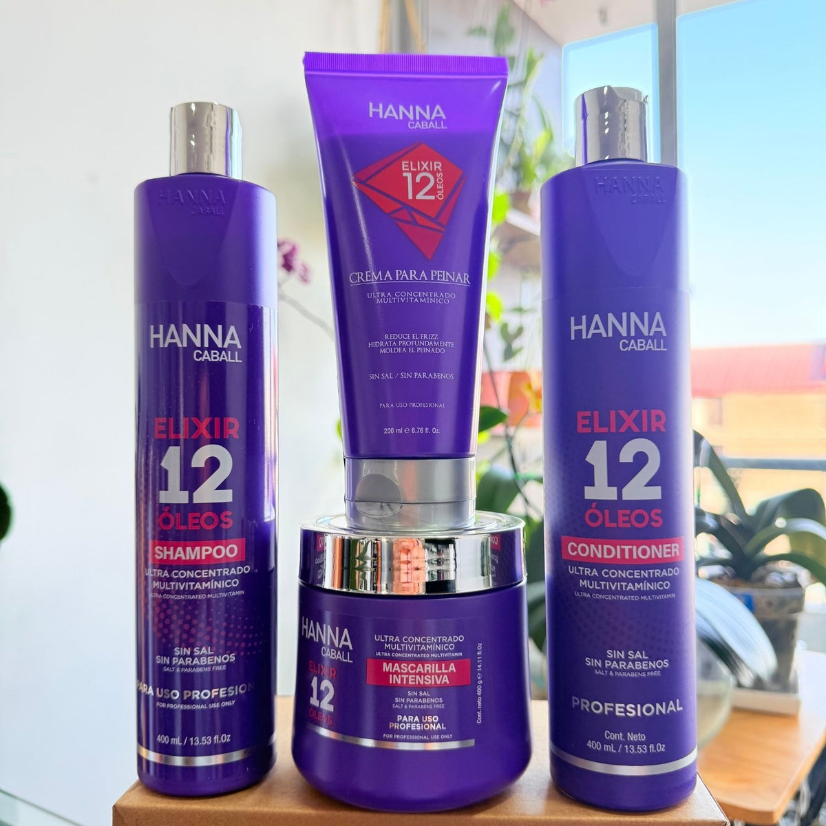 Pack Hidratante Elixir 12 Óleos Hanna Caball
