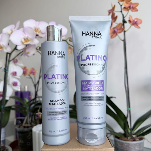 Pack Platino Matizador 400 ml Hanna Caball