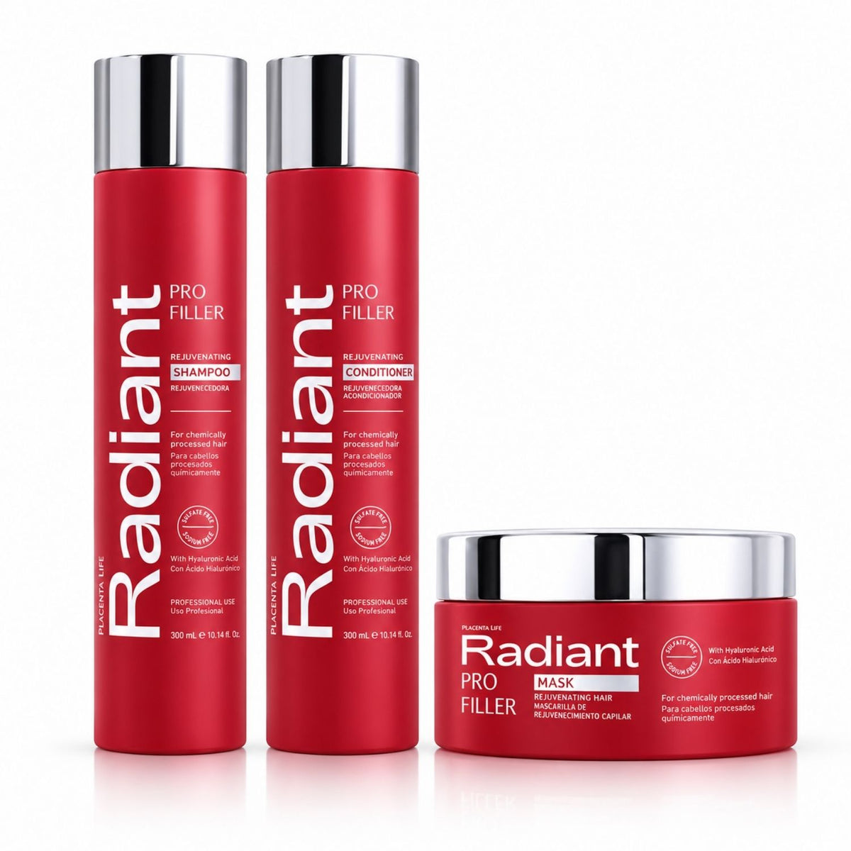 Pack Pro Filler 3 Pasos – Radiant Professional
