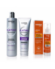 Hanna Caball Pack Platino Matizador 3 pasos para rubios - Hanna Caball en Wapas GCC