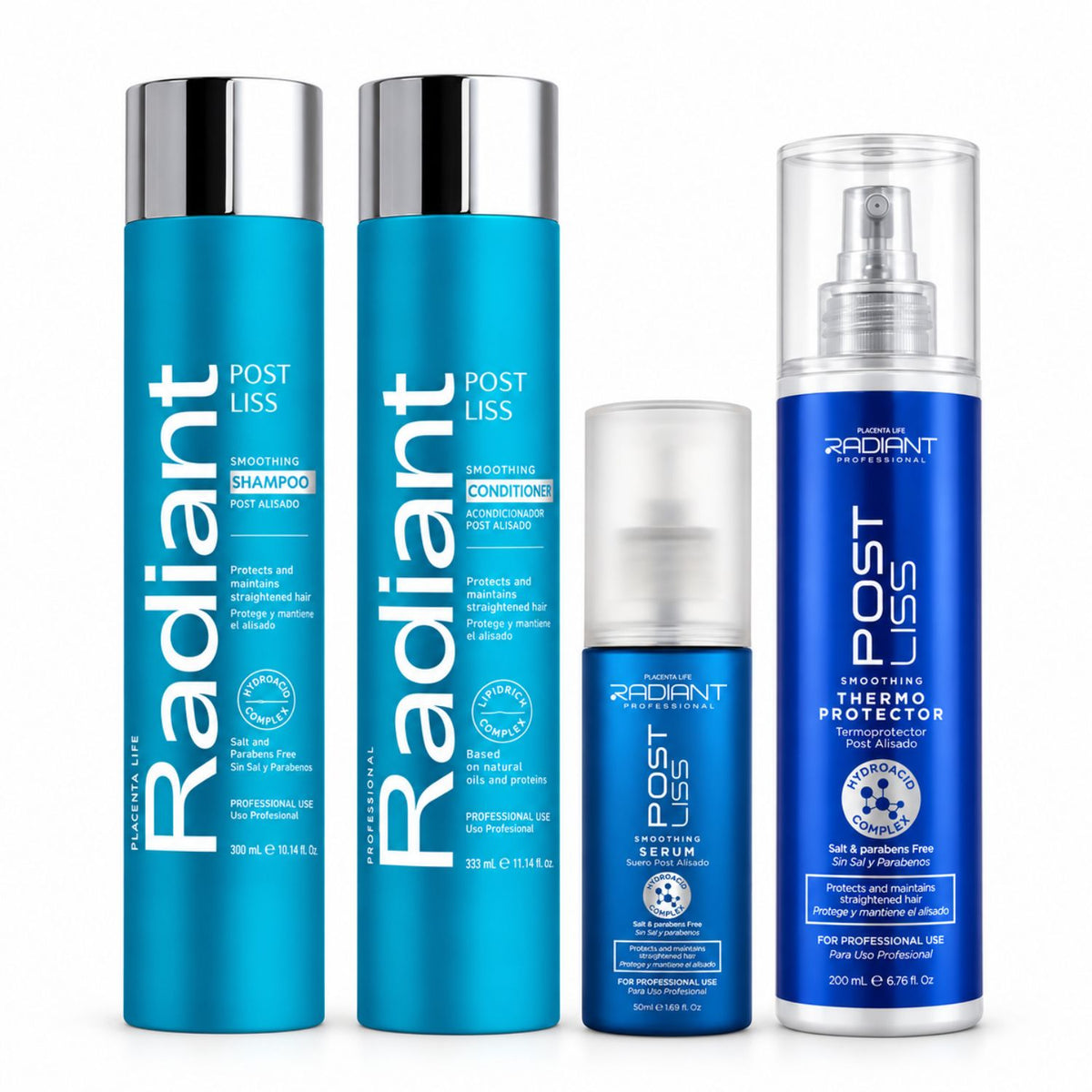 Pack Post Liss Mantenimiento 4 Pasos – Radiant Professional